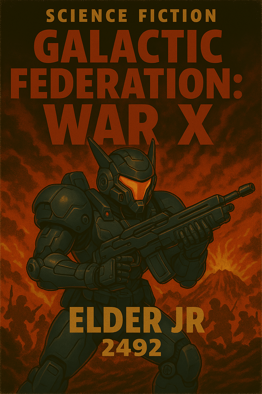 Book Cover for Galactic Federation: War X